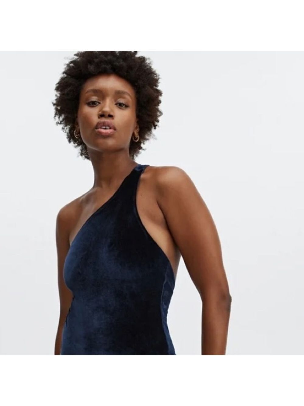 NWT Fabletics Size M Gigi Velour Bodysuit